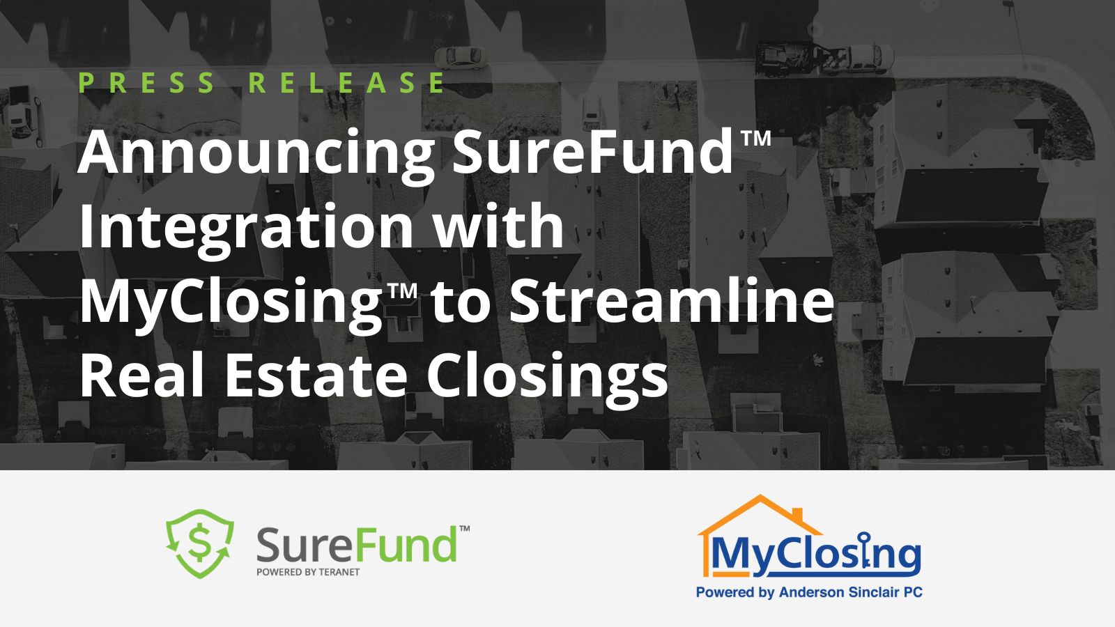 Teranet Inc. and MyClosing/Anderson Sinclair announce SureFund ...